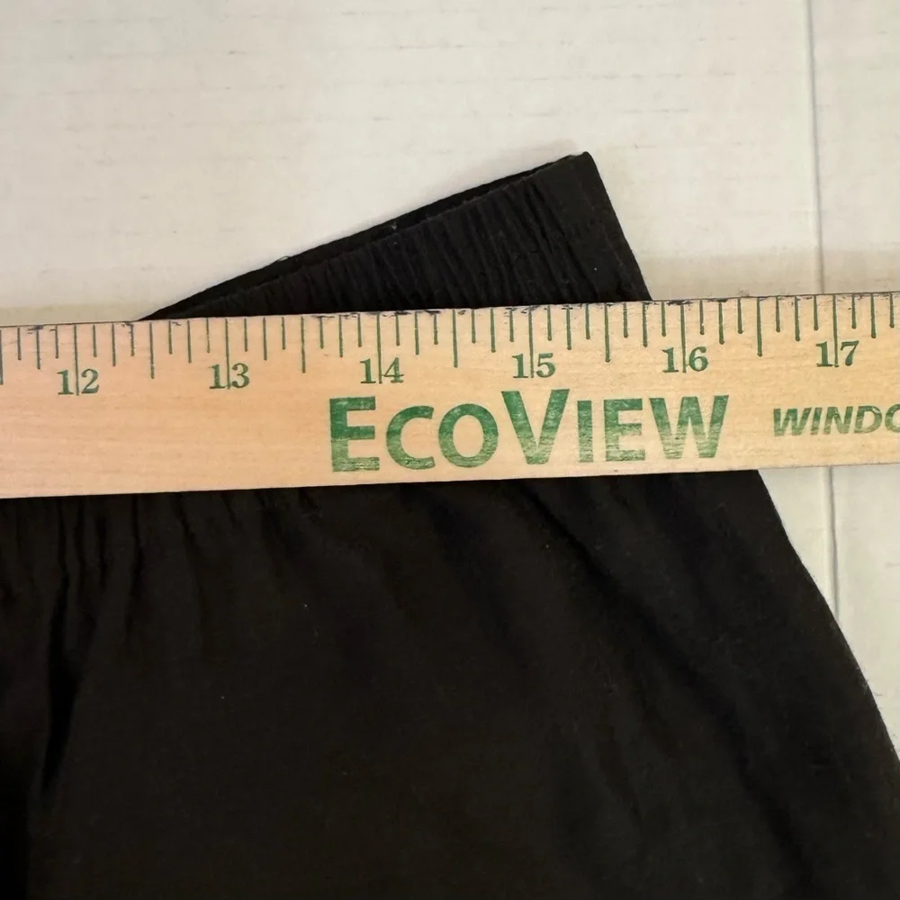 Naked Zebra Black Tencel Shorts